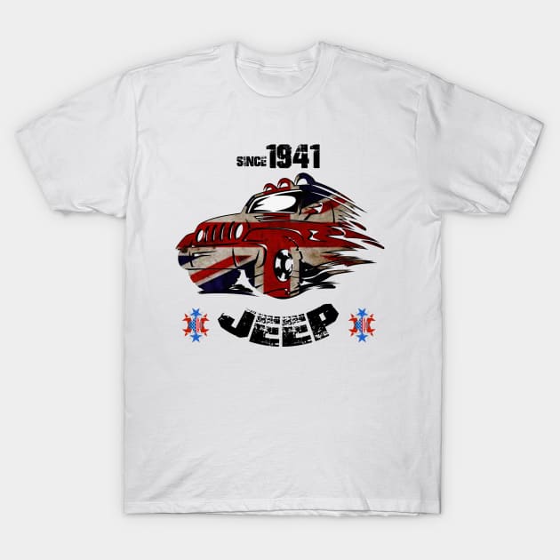 jeep T-Shirt by sopiansentor8